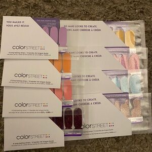 EXCLUSIVE Color street bundle